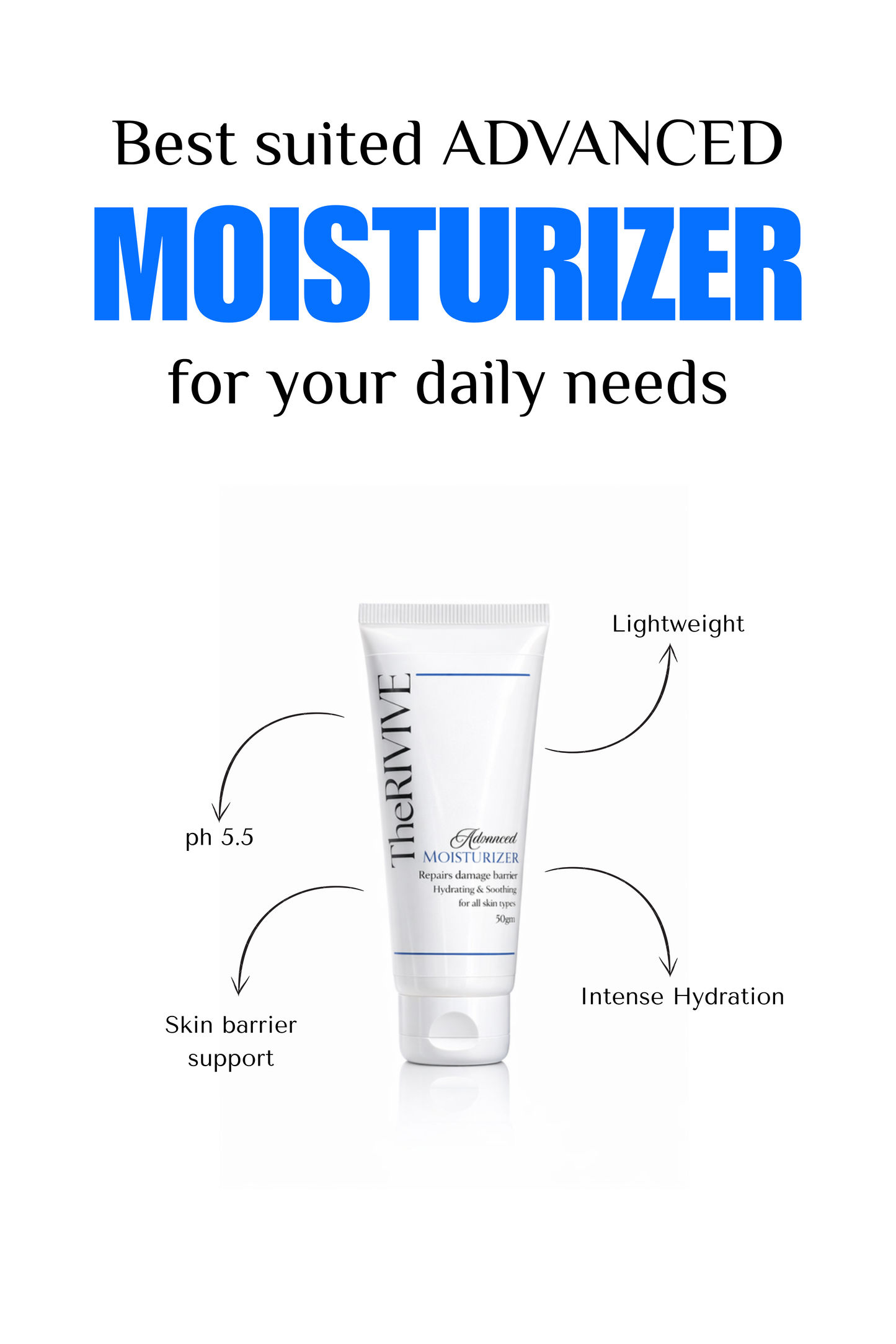 Advanced Moisturizer - Hydration that lasts 12 hours